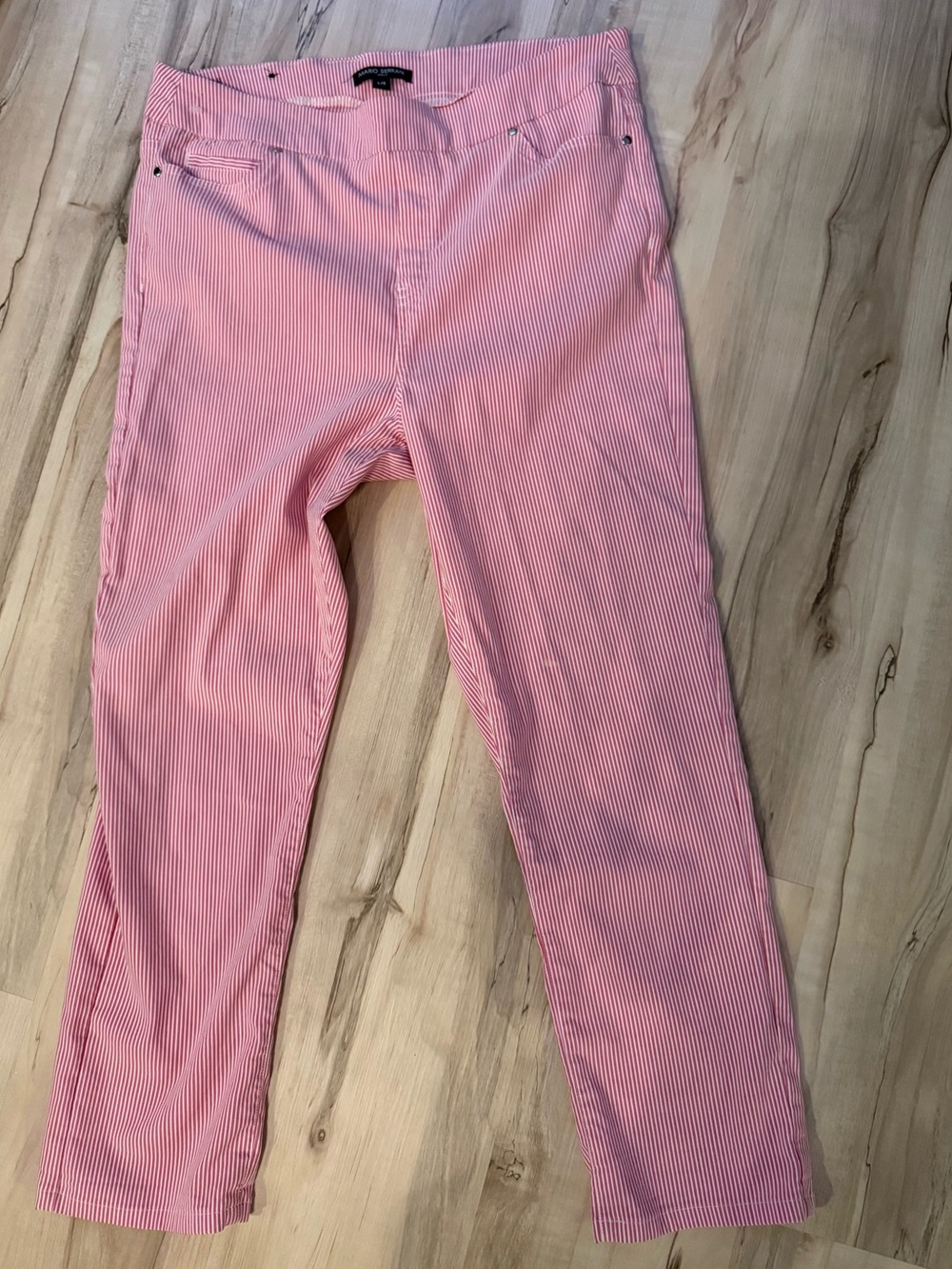 Mario Serrani Striped Pants size large